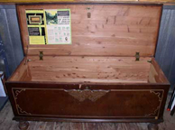 1930s Jacobean  Cavalier Cedar Chest 