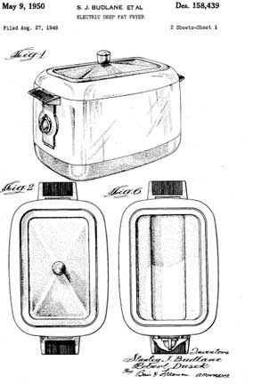 FryRyte Patent Drawing