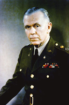 Portrait of General george C. Marshall