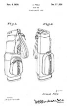 Golf Bag Design Patent D111138