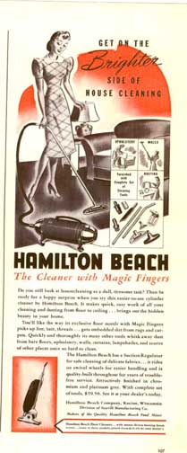 3-24-41 Ad for the Hamilton-Beach Vacuum