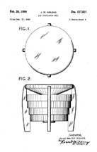 Hassock Fan Design Patent D157501