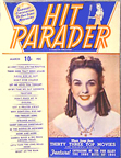 Hit Parader Cover from March 1945