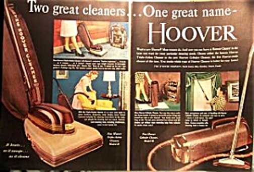 Ad for the Hoover