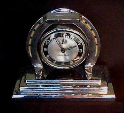Ingraham Ace Horseshoe Clock