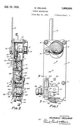Ireland Patent 1,866,808 for the Popup Mechanism 