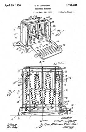 Mr. Johnson's Patent 1,756,784