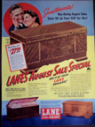 Lane Cedar Chest Adverisement from 1939