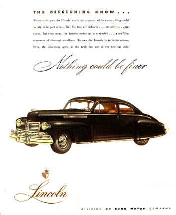 The 1946 Lincoln