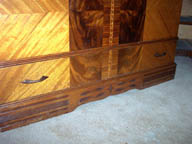  Cavalier Cedar Chest with clock and jewlry drawers