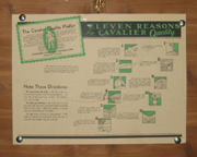 1930s Jacobean  Cavalier Cedar Chest 