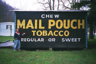 Mail Pouch Sign