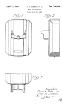 Kellog Masterphone Model 9900 Design Patent D-104,109 
