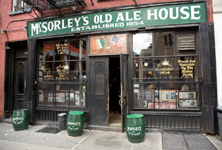 Exterior McSorleys Old Ale House, NYC
