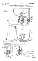 Sunbeam Mixmaster Juicer Patent No.2,002,333