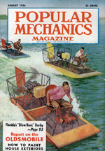 Mechanix illustrated article from August 1954
