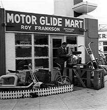 Motor Glide Dealership, Los Angeles c 1938