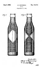 Orange Crush Bottle Design Patent D110731