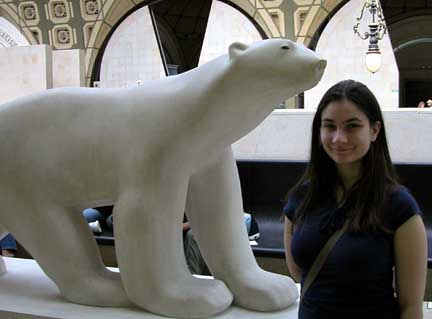 Francois Pompon-Polar bear at Orsay