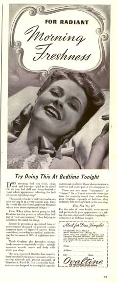 Ovaltine Ad - June 2, 1941