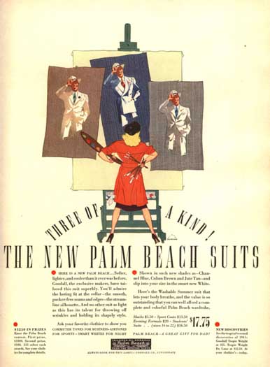 Ad for Palm Beach Cloth