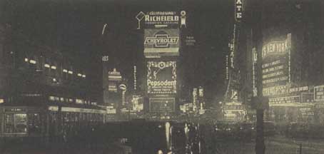 The Pepsodent Sign on Broadway