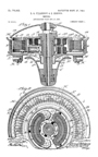 Pillsbury and Bretch Ceiling Fan Patent No. 770,922 