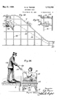 Henry Traver Roller Coaster Patent 1,713,793