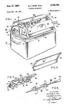 Westinghouse Roaster Rotisserie Patent No. 2,795,183