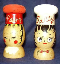 Salty and Peppy Salt Shakers