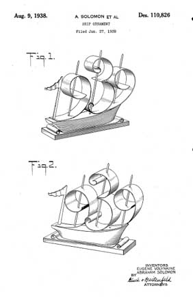 Solomon and Volykine Patent D-110,826