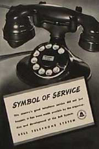 Western Electrc Model 102 as the iconic symbol of the Bell System