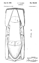 Tucker Design Patent D - 154,192
