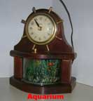 United Metal Goods Aquarium Clock