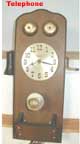 United Metal Goods telephone clock