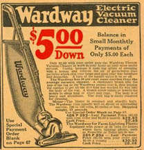 Ad for the 1932 Wardway Sweeper