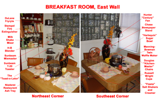 Breakfast Room East Wall