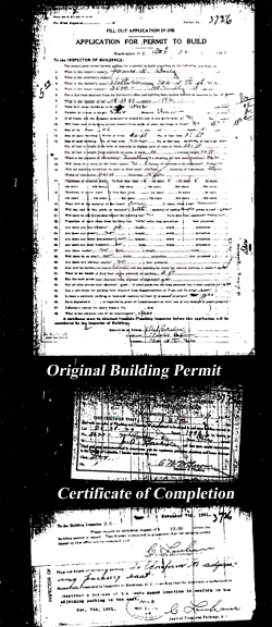 Original Building Permit