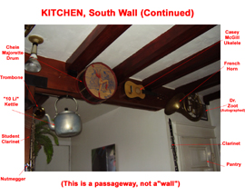 Kitchen South Wall Continued