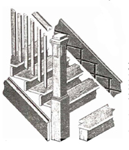 Lewis Catalogue page with details about the stairs