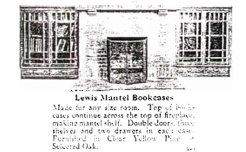 Lewis Catalogue page with standard fireplace