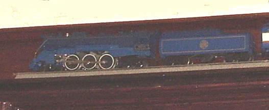 Model of the Blue Comet in the Library