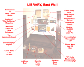 Library East Wall