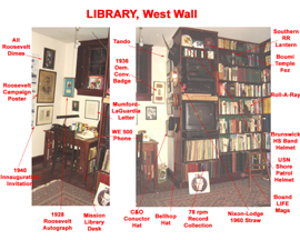 Library West Wall