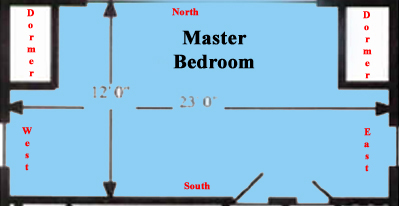 Master Bedroom Map