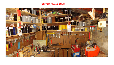 Workshop West Wall