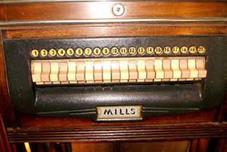 Mills Throne of Music Jukebox - Selector Keys