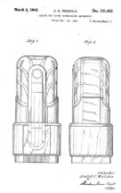 Rock-Ola Commando Jukebox Design Patent D-131,483