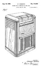 Patent for the Seeburg Universal Jukebox, D-110,880