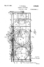 Small Changer Patent (1928) No. 1,792,553